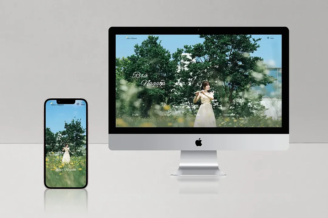 永田梨紗様の公式サイト